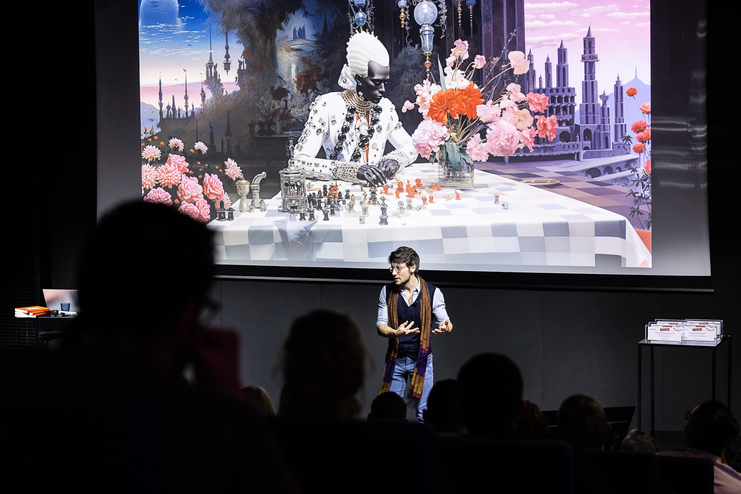 Flavien Chervet en conférence